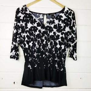 White House Black Market | Cold Shoulder Top